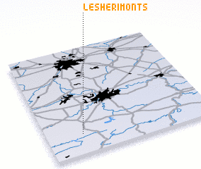 3d view of Les Hérimonts