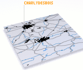 3d view of Charly des Bois