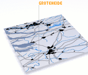 3d view of Grote Heide