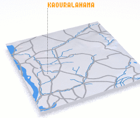 3d view of Kaoura Lahama