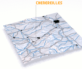 3d view of Chenereilles