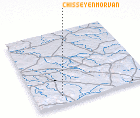 3d view of Chissey-en-Morvan