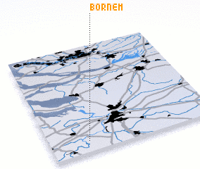 3d view of Bornem