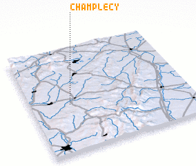 3d view of Champlecy