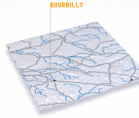 3d view of Bourbilly