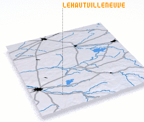 3d view of Le Haut Villeneuve