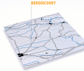 3d view of Bergnicourt