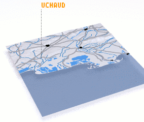 3d view of Uchaud