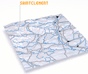 3d view of Saint-Clément