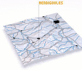 3d view of Mendigoules