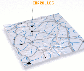 3d view of Charolles