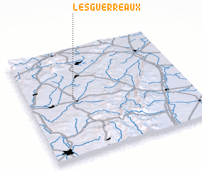 3d view of Les Guerreaux