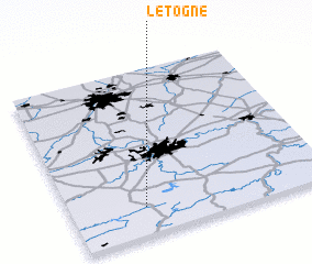 3d view of LʼÉtogne