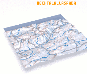 3d view of Mechta Lalla Saada