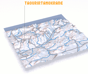 3d view of Taourirt Amokrane