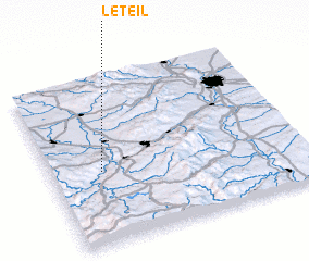 3d view of Le Teil