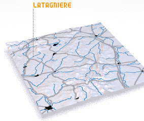 3d view of La Tagnière