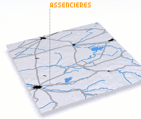 3d view of Assencières