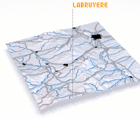 3d view of La Bruyère