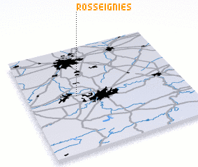 3d view of Rosseignies