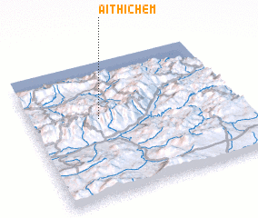 3d view of Aït Hichem