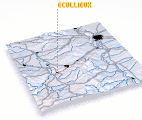 3d view of Écullieux