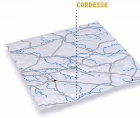 3d view of Cordesse