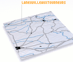 3d view of La Neuville-aux-Tourneurs