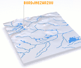 3d view of Bordj Mezarzou