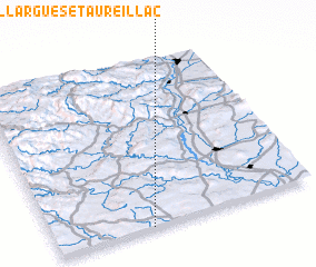 3d view of Arpaillargues-et-Aureillac