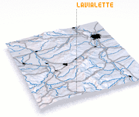 3d view of La Vialette