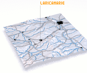 3d view of La Ricamarie