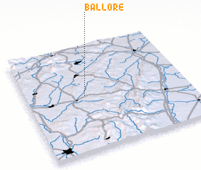 3d view of Ballore