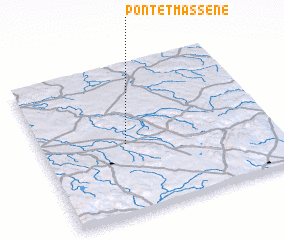 3d view of Pont-et-Massène