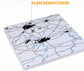 3d view of Planche au Pêcheur