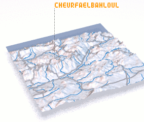 3d view of Cheurfa el Bahloul