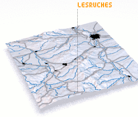 3d view of Les Ruches