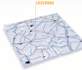 3d view of Les Croux