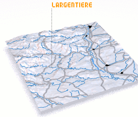 3d view of Largentière