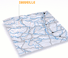 3d view of Sauveille