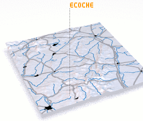 3d view of Écoche