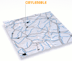 3d view of Ciry-le-Noble