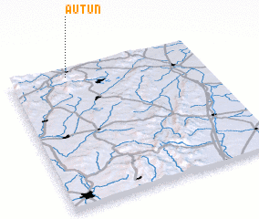 3d view of Autun