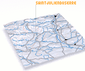 3d view of Saint-Julien-du-Serre