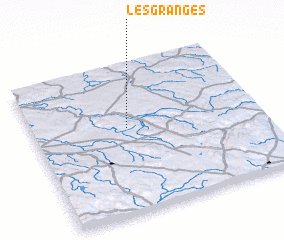 3d view of Les Granges