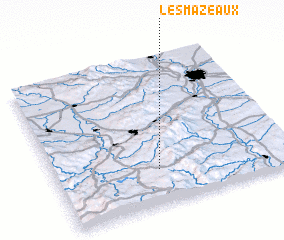 3d view of Les Mazeaux