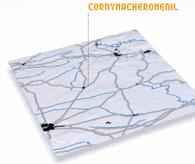 3d view of Corny-Machéroménil