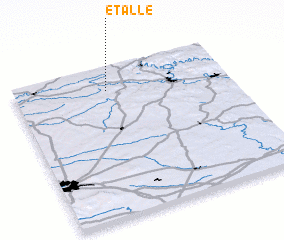 3d view of Étalle