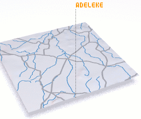 3d view of Adeleke