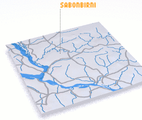 3d view of Sabon Birni